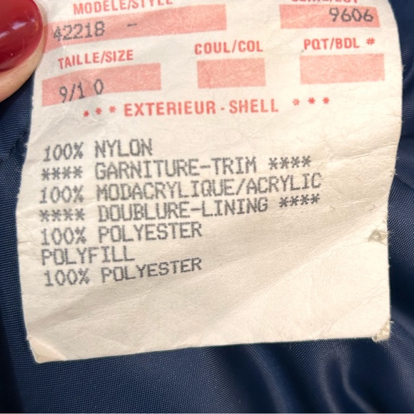 Vintage Luba Paris full length faux fur trim fleece detail lined trench coat - Picture 16 of 16